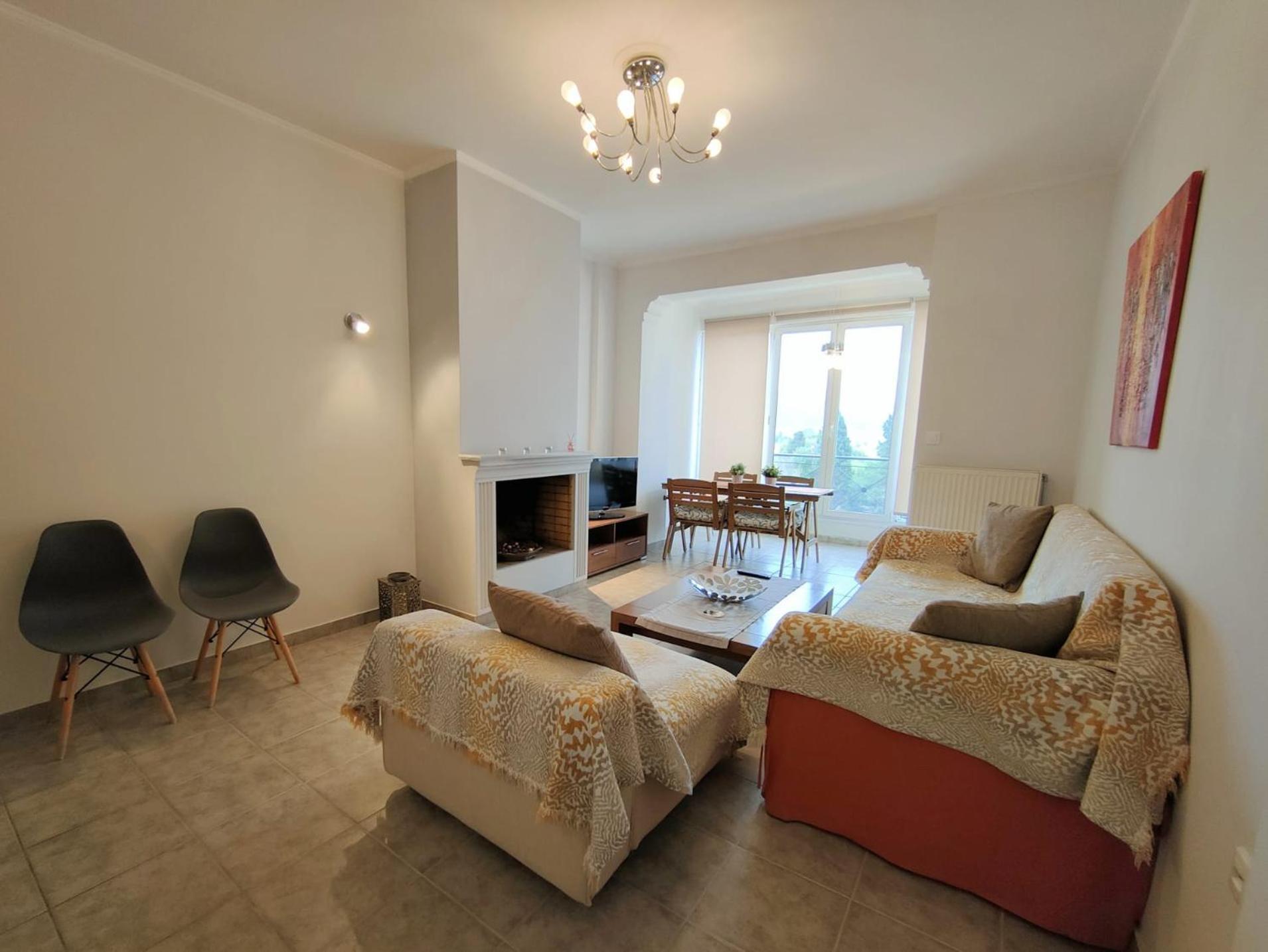 Potamos Apartment With View Exterior foto